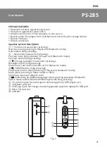 Preview for 3 page of Sven PS-285 User Manual