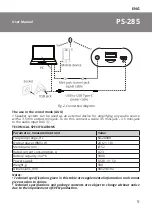 Preview for 5 page of Sven PS-285 User Manual