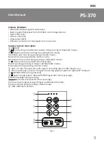 Preview for 3 page of Sven PS-370 User Manual