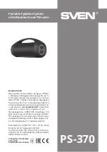 Preview for 6 page of Sven PS-370 User Manual