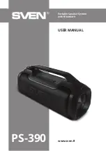 Sven PS-390 User Manual preview