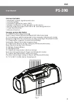 Preview for 3 page of Sven PS-390 User Manual