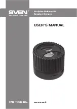 Preview for 13 page of Sven PS-40BL User Manual