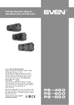 Preview for 6 page of Sven PS-490 Operation Manual