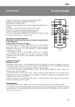 Preview for 5 page of Sven PS-670 User Manual