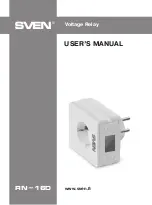 Sven RN-16D User Manual preview