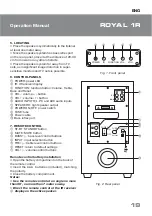 Preview for 20 page of Sven ROYAL 1R Operation Manual