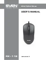 Sven RX-112 User Manual предпросмотр