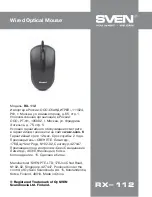 Preview for 5 page of Sven RX-112 User Manual