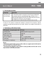 Preview for 4 page of Sven RX-155 User Manual