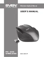 Sven RX-333 User Manual preview