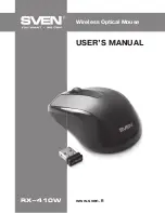 Sven RX-410W User Manual предпросмотр