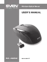 Sven RX-420W User Manual preview