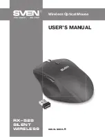 Sven RX-525 Silent Wireless User Manual preview