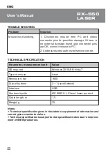 Preview for 3 page of Sven RX-550 Laser User Manual