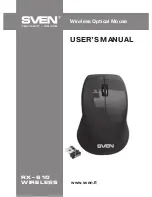 Sven RX-610 User Manual preview