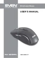 Sven RX-800MRL User Manual preview