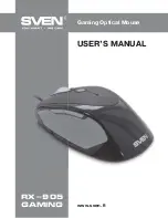 Sven RX-905 GAMING User Manual предпросмотр