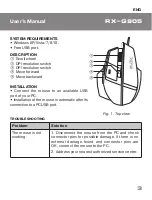 Preview for 3 page of Sven RX-G905 User Manual