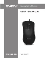 Sven RX-G940 User Manual предпросмотр