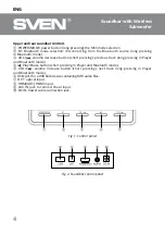 Предварительный просмотр 4 страницы Sven SB-2150A User Manual