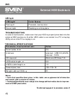 Preview for 5 page of Sven SE-205E User Manual