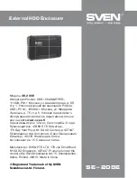 Preview for 6 page of Sven SE-205E User Manual