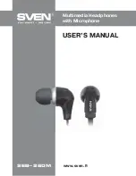 Предварительный просмотр 1 страницы Sven SEB-260M User Manual