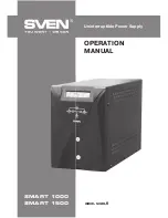 Sven SMART 1000 Operation Manual preview
