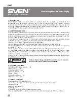 Preview for 3 page of Sven SMART 1000 Operation Manual