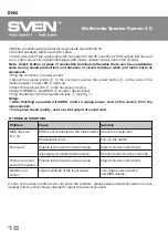 Preview for 17 page of Sven SPS-610 Operation Manual