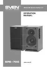 Preview for 13 page of Sven SPS-700 Operation Manual