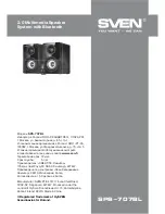 Preview for 9 page of Sven SPS-707bL Operation Manual