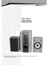 Preview for 7 page of Sven SPS-820 Operation Manual