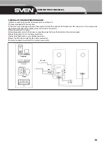 Preview for 10 page of Sven SPS-866 Operation Manual