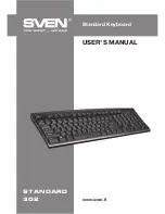 Sven standard 302 User Manual preview