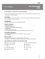 Предварительный просмотр 2 страницы Sven standard 302 User Manual