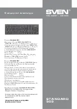 Preview for 11 page of Sven STANDARD 303 User Manual