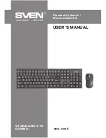 Sven standard 310 combo User Manual preview