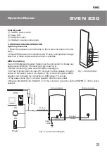 Предварительный просмотр 4 страницы Sven SVEN 230 Operation Manual