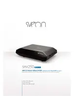 Предварительный просмотр 1 страницы Sveon SPremiere SPM250 User Manual