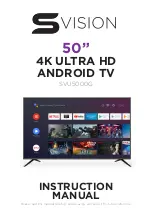 Svision SVU5000G Instruction Manual предпросмотр