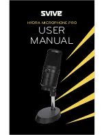 Preview for 1 page of Svive HYDRA MICROPHONE PRO User Manual