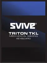 Svive TRITON TKL Manual preview