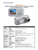 Preview for 1 page of SVP CDC-8610 Specifications