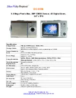 SVP DC-8590 Specifications preview