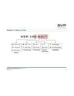 Предварительный просмотр 20 страницы SVP HDR-102 Manual