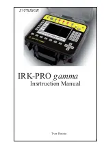 Preview for 1 page of Svpribor Irk-Pro gamma Instruction Manual