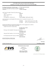 Preview for 12 page of SVS 01270.24 Operating Instructions Manual