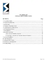 Preview for 2 page of SVS 12HSE LIFT Installation Instructions Manual